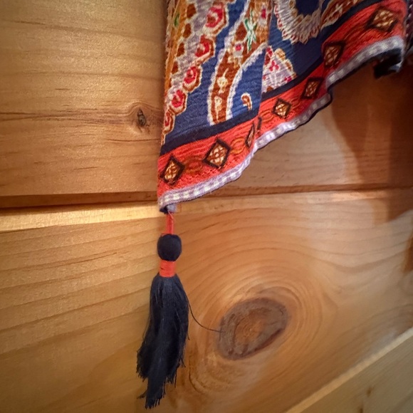 Democracy Multicolor Paisley Blouse size S - Picture 5 of 9